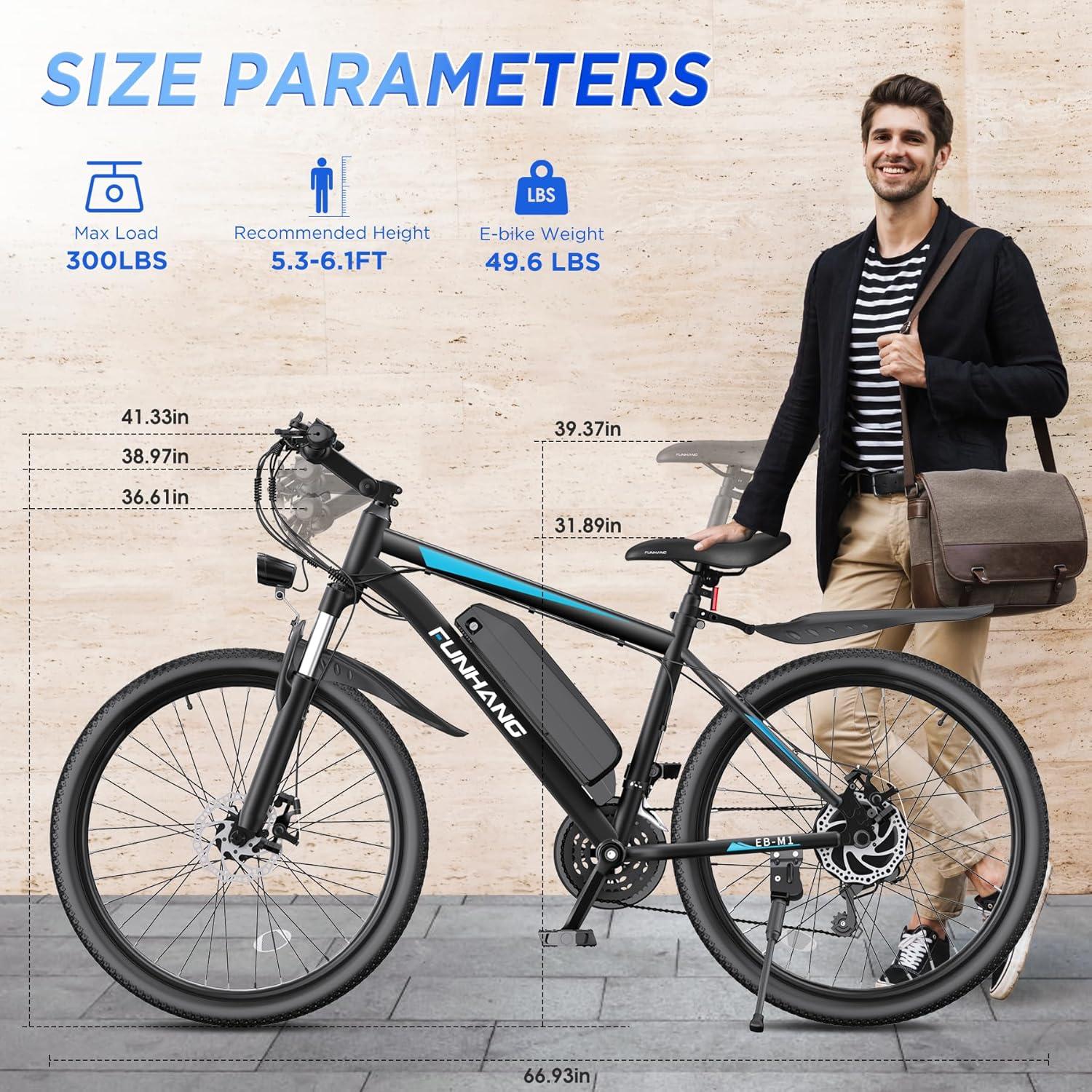 our Take on the Funhang 1000W Ebike: Power Meets Comfort